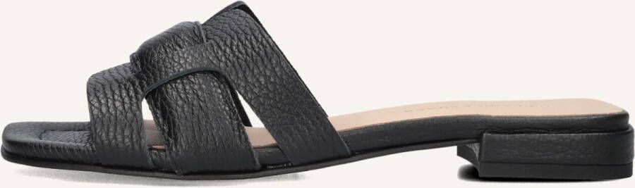 STEFANO LAURAN Slippers Dames 24050 Maat: 41 Materiaal: Leer Kleur: Zwart - Foto 3