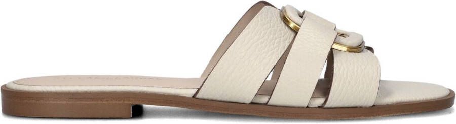 Stefano Lauran 24152 Slippers Dames Beige