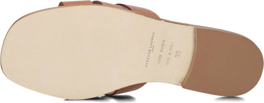Stefano Lauran 24152 Slippers Dames Cognac