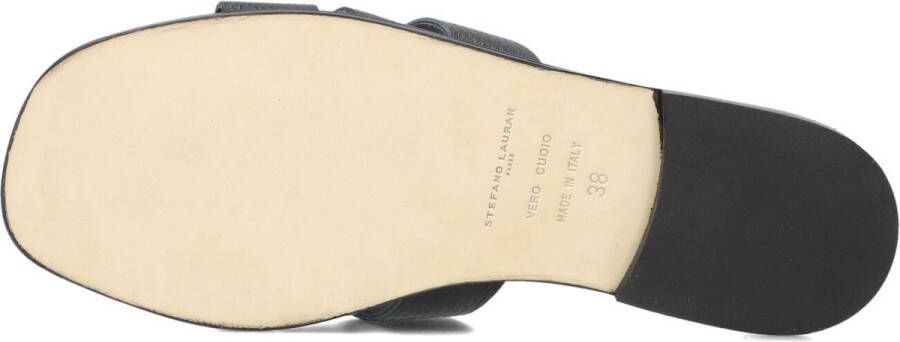 Stefano Lauran 24152 Slippers Dames Zwart