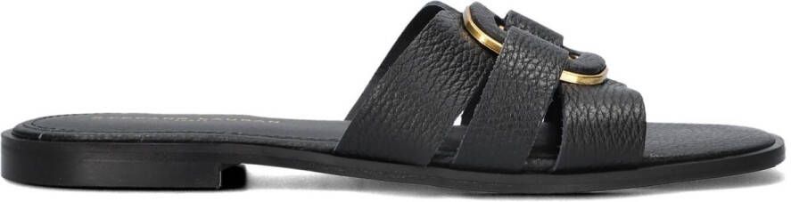 Stefano Lauran 24152 Slippers Dames Zwart