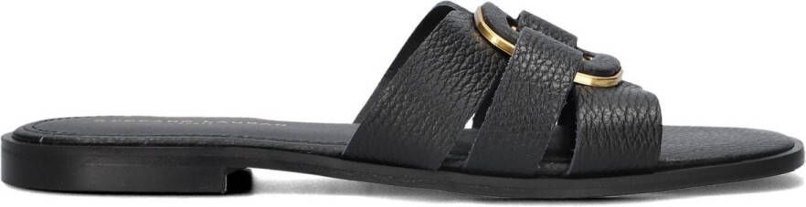 Stefano Lauran 24152 Slippers Dames Zwart