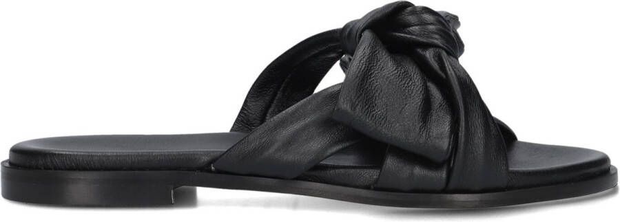 Stefano Lauran 24153 Slippers Dames Zwart