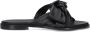 STEFANO LAURAN Slippers Dames 24153 Maat: 38 Materiaal: Leer Kleur: Zwart - Thumbnail 2