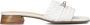 STEFANO LAURAN Slippers Dames 24500 Maat: 37 Materiaal: Leer Kleur: Wit - Thumbnail 1