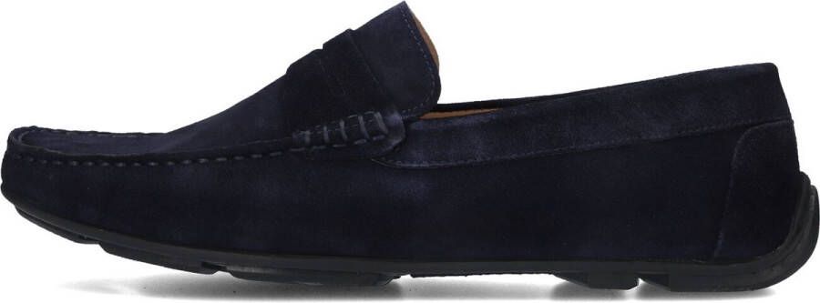 STEFANO LAURAN Loafers Heren 2500 Maat: 45 Materiaal: Suède Kleur: Donkerblauw - Foto 2