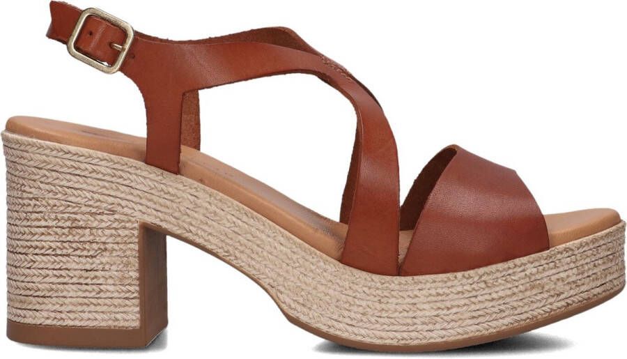 Stefano Lauran 2505 Sandalen Dames Cognac