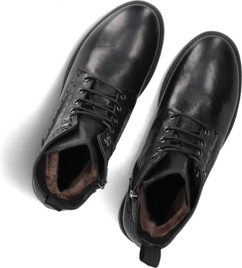 STEFANO LAURAN Veterboots Heren 3551 Maat: 43 Materiaal: Leer Kleur: Zwart - Foto 2