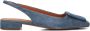 STEFANO LAURAN Slingbacks Dames 58577a Maat: 38 Materiaal: Suède Kleur: Blauw - Thumbnail 2