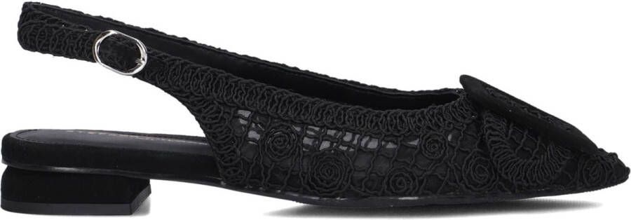 STEFANO LAURAN Slingbacks Dames 586131677 K Maat: 41 Materiaal: Textiel Kleur: Zwart - Foto 2