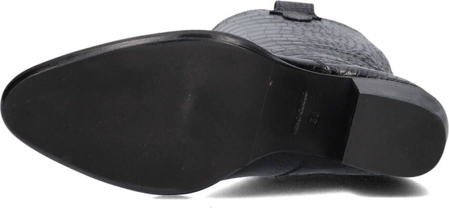 STEFANO LAURAN Hoge Laarzen Dames 702-08 Maat: 39 Materiaal: Leer Kleur: Zwart - Foto 2