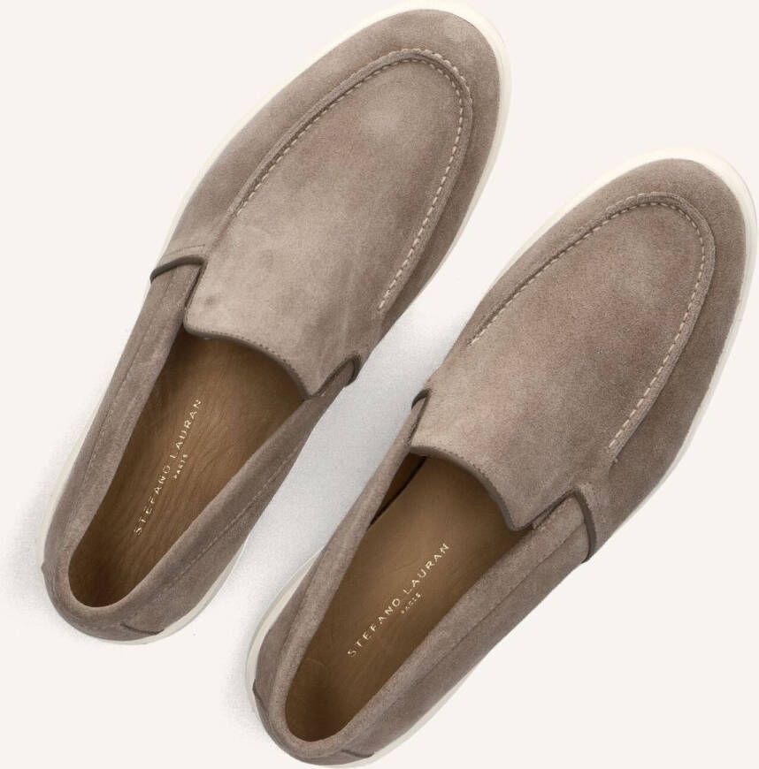 Stefano Lauran 7137 Loafers Heren Instappers Taupe