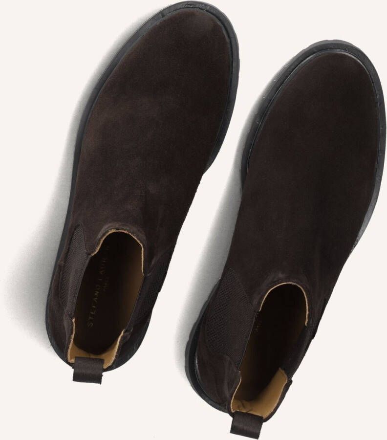 STEFANO LAURAN Chelsea Boots Heren 7327 Maat: 44 Materiaal: Suède Kleur: Bruin - Foto 2
