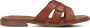 STEFANO LAURAN Slippers Dames 790 Maat: 36 Materiaal: Leer Kleur: Cognac - Thumbnail 2