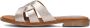 STEFANO LAURAN Slippers Dames 790 Maat: 36 Materiaal: Leer Kleur: Goudkleurig - Thumbnail 2