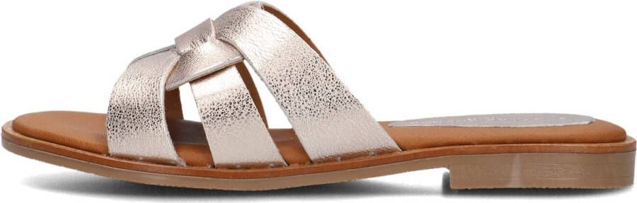 Stefano Lauran 790 Slippers Dames Goudkleurig