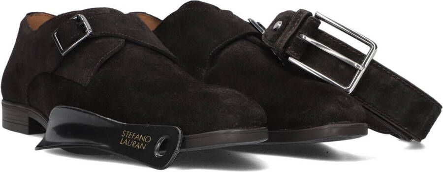 Stefano Lauran 84702 Nette schoenen Business Schoenen Heren Bruin