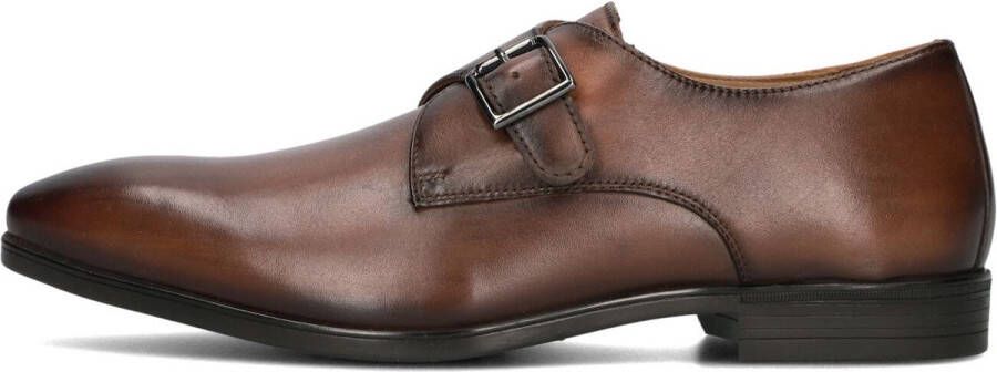 Stefano Lauran 84702 Nette schoenen Business Schoenen Heren Cognac