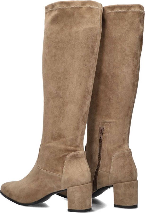 Stefano Lauran 8581 Laarzen Leer Dames Taupe