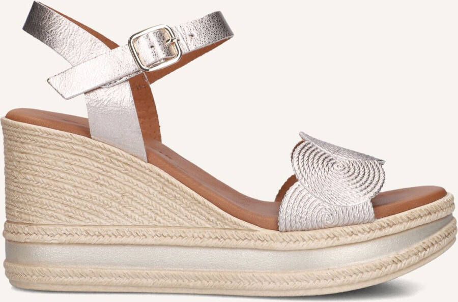 STEFANO LAURAN Sandalen met Hak Dames 8734 Maat: 40 Materiaal: Leer Kleur: Goudkleurig - Foto 2