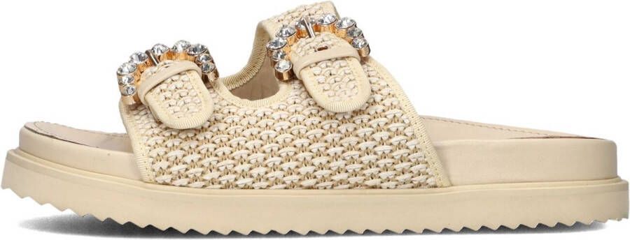 STEFANO LAURAN Slippers Dames 888632016k Maat: 40 Materiaal: Raffia Kleur: Beige - Foto 2