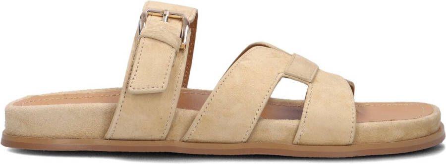 STEFANO LAURAN Slippers Dames 89863 1661 Maat: 37 Materiaal: Suède Kleur: Beige - Foto 2