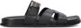 STEFANO LAURAN Teenslippers Dames 89863 1661 Maat: 40 Materiaal: Leer Kleur: Zwart - Thumbnail 2