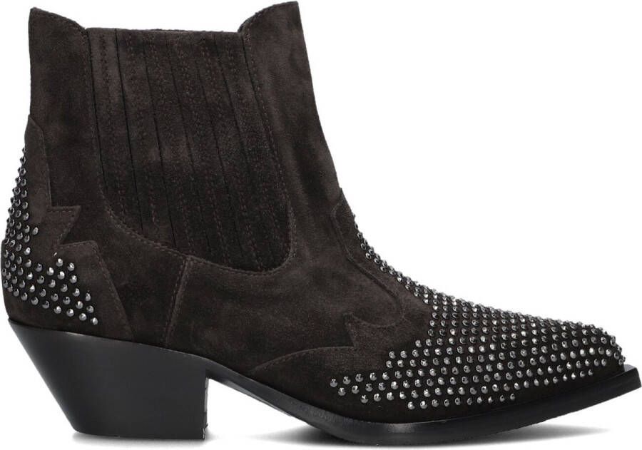 STEFANO LAURAN Enkellaarsjes Dames 9706r Maat: 37 Materiaal: Suède Kleur: Grijs - Foto 2