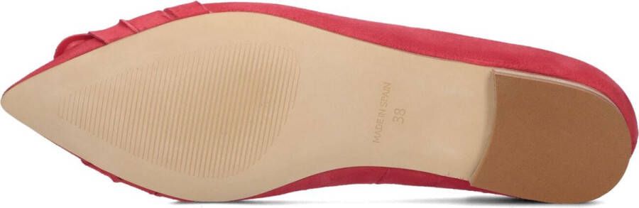 STEFANO LAURAN Ballerina Dames 9973 Maat: 37 Materiaal: Suède Kleur: Rood