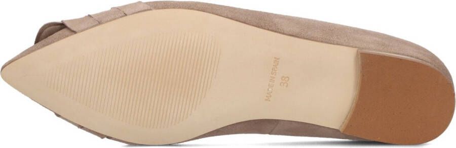 STEFANO LAURAN Ballerina Dames 9973 Maat: 39 Materiaal: Suède Kleur: Taupe