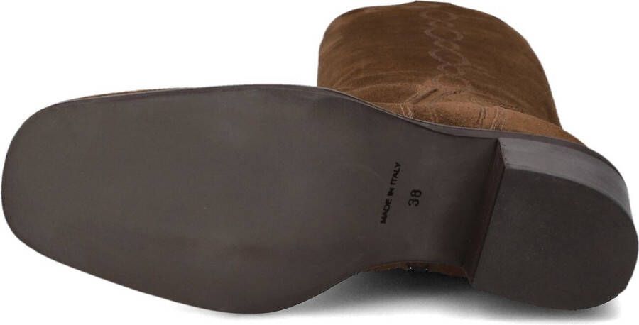 Stefano Lauran B5631 Laarzen Suède Dames Cognac