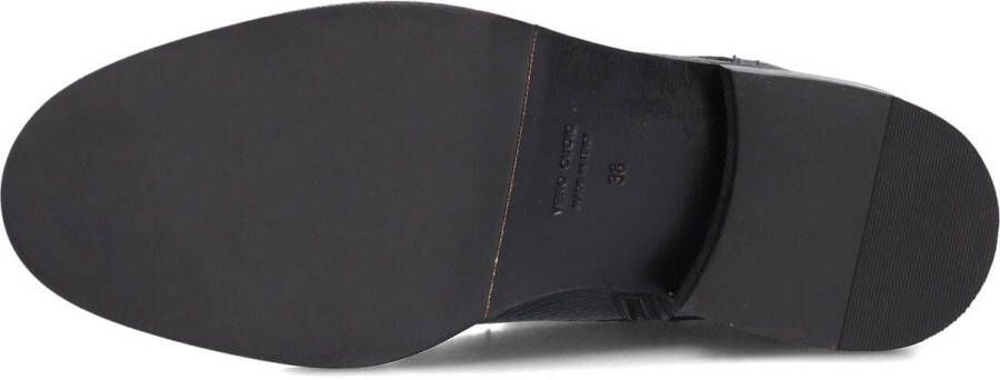 Stefano Lauran B5666 Enkellaarsjes Enkelboots met rits Dames Zwart