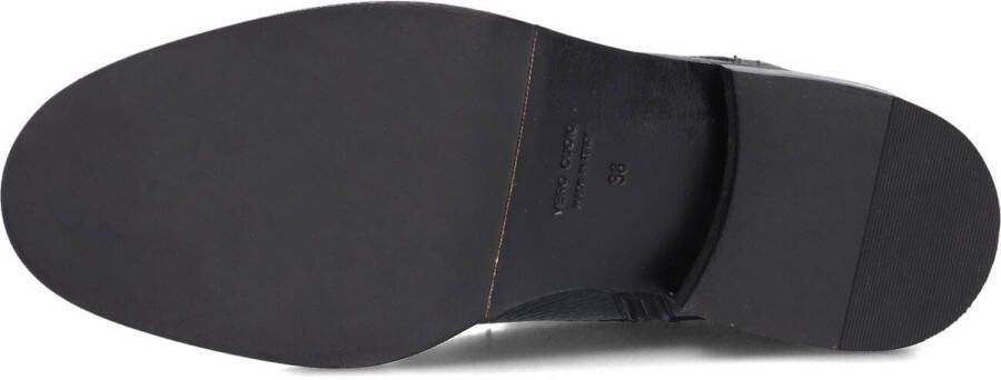 Stefano Lauran B5666 Enkellaarsjes Enkelboots met rits Dames Zwart