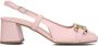 STEFANO LAURAN Slingbacks Dames S3233 Maat: 38 Materiaal: Leer Kleur: Roze - Thumbnail 1