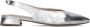 STEFANO LAURAN Ballerina Dames S3262 Maat: 38 Materiaal: Leer Kleur: Zilver - Thumbnail 1
