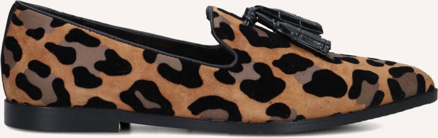 Stefano Lauran Bj5615-05 Loafers Dames Instappers Camel