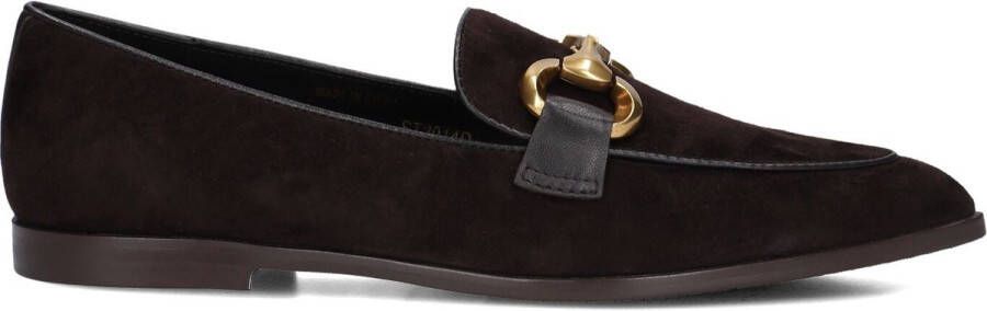 Stefano Lauran Bj5615-06 Loafers Dames Instappers Bruin
