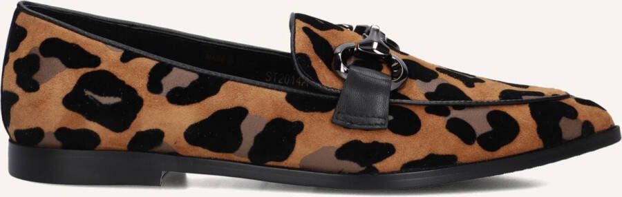Stefano Lauran Bj5615-06 Loafers Dames Instappers Camel