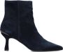 STEFANO LAURAN Enkellaarsjes Dames Botin Maat: 39 Materiaal: Suède Kleur: Blauw - Thumbnail 2