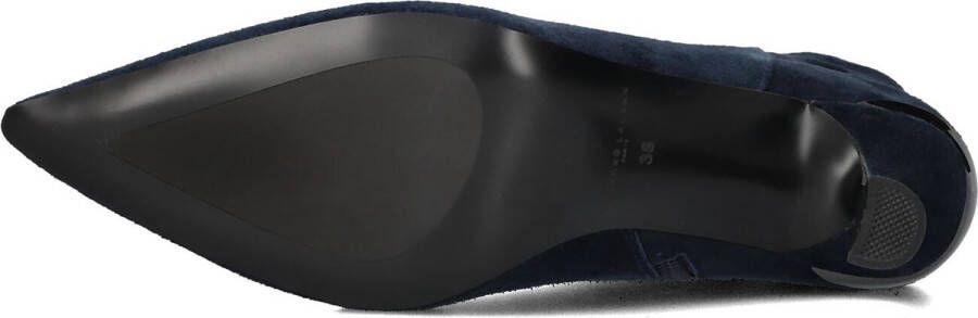 Stefano Lauran Botin Enkellaarsjes Enkelboots met rits Dames Blauw