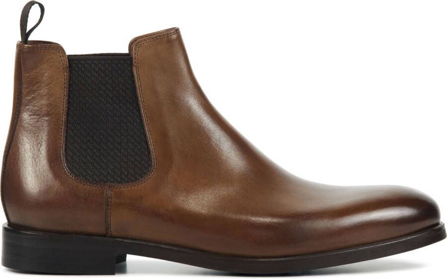 Stefano Lauran Chelsea boots Heren Boots Laarzen Herenschoenen Leer S3209 Bruin