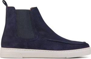 Stefano Lauran Chelsea boots Heren Boots Laarzen Herenschoenen Suède S3071 Blauw