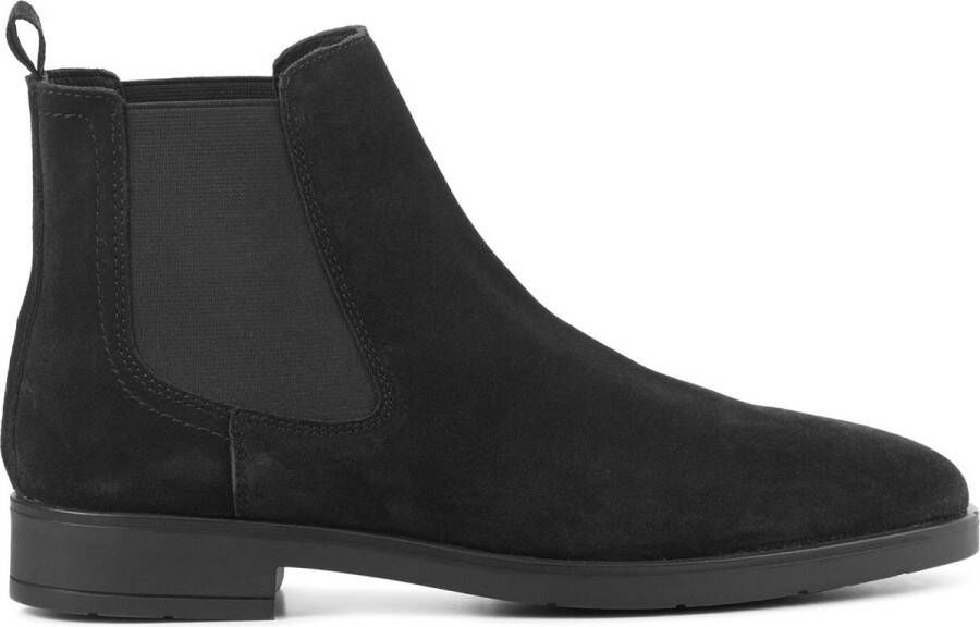 Stefano Lauran Chelsea boots Heren Boots Laarzen Herenschoenen Suède S3091. Zwart