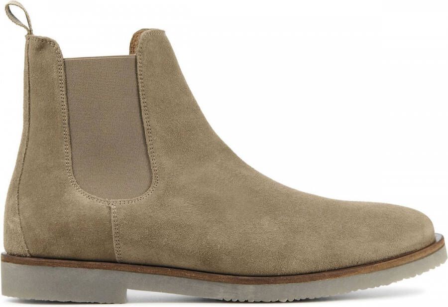 Stefano Lauran Chelsea boots Heren Boots Laarzen Herenschoenen Suède S3075 Zand