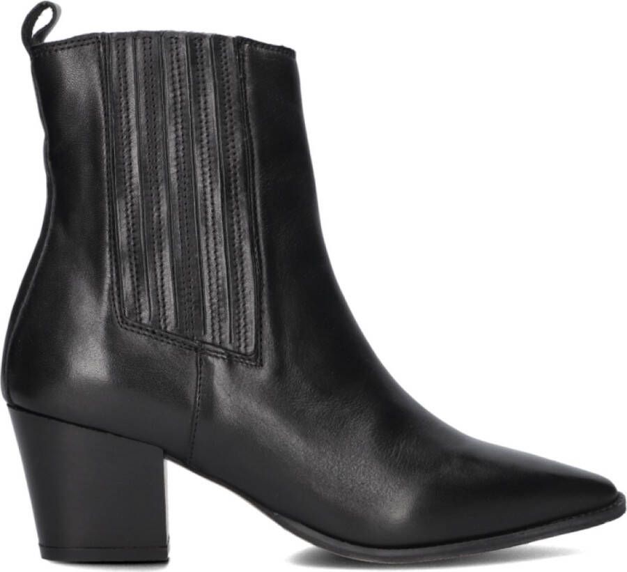 STEFANO LAURAN Enkellaarsjes Dames S3097. Maat: 36 Materiaal: Leer Kleur: Zwart