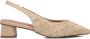STEFANO LAURAN Slingbacks Dames D24062 Maat: 37 Materiaal: Suède Kleur: Beige - Thumbnail 2