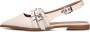 STEFANO LAURAN Slingbacks Dames D241192129 Maat: 38 Materiaal: Lakleer Kleur: Wit - Thumbnail 2