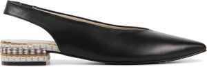 Stefano Lauran Dames Pumps Damesschoenen Leer Geen hoogte 2 cm S3044 Zwart combi