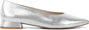 Stefano Lauran Dames Pumps Damesschoenen Leer Blokhak hoogte S3132 Zilver