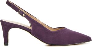 Stefano Lauran Dames Pumps Damesschoenen Suède hoogte S3142 Paars
